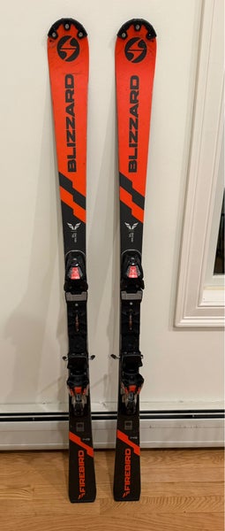 Unisex Blizzard  149 cm SL Racing Skis With Bindings Max Din 10 (Used)