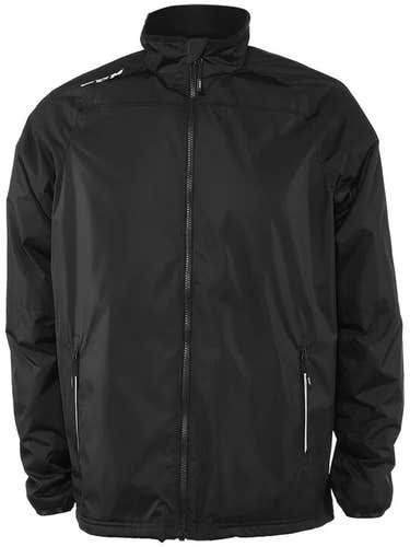 NEW CCM Midweight Team Jacket, Black, Sr. XXL