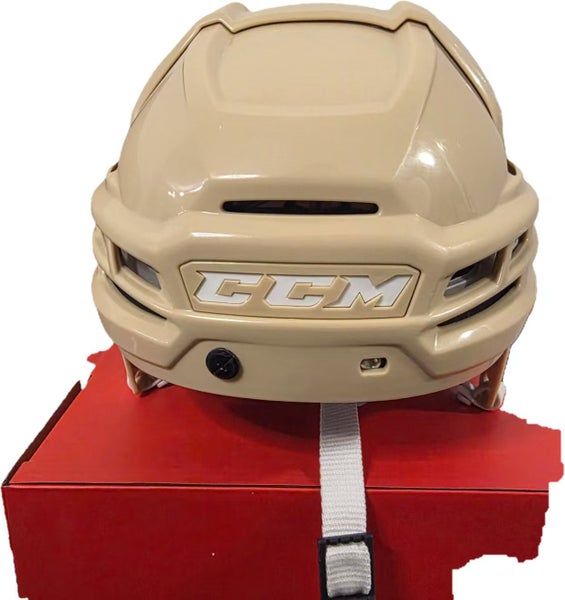 Beige-Medium CCM Tacks 910 Helmet Pro Stock (New)