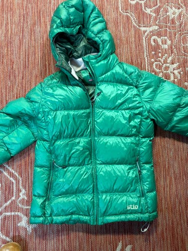 Green Women's Large Stitch Jacket (Used)