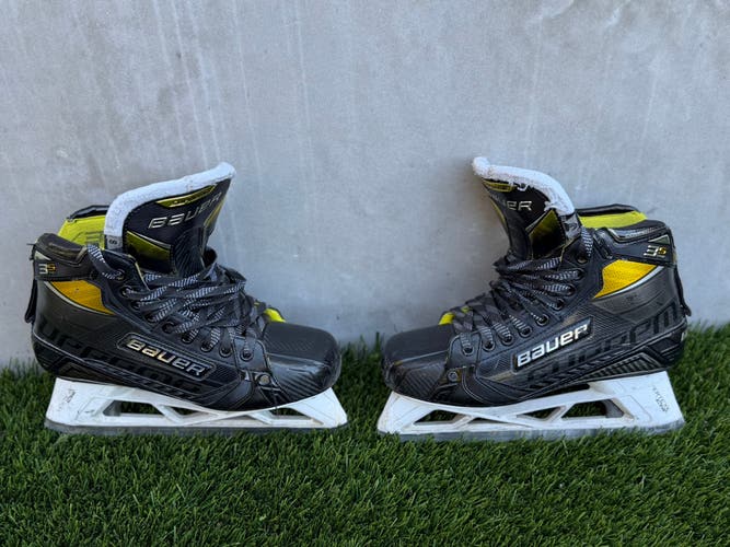 Bauer Supreme 3S Pro Hockey Skates Extra Wide Width 8 (Used)
