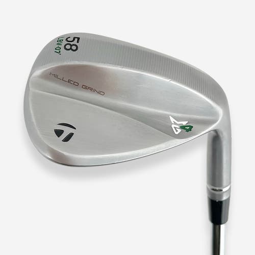 Taylormade MG4 Wedge 58° 07 Bounce Right Handed Wedge Flex Steel Shaft