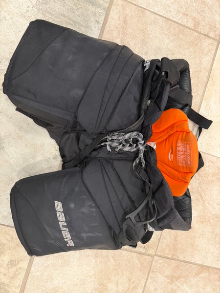Senior XL Bauer Pro Hockey Goalie Pants (Used)