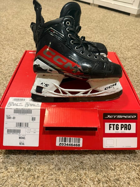2023 CCM JetSpeed FT6 Pro Hockey Skates Regular Width 6 (Used)