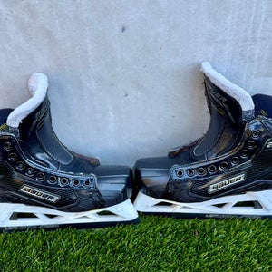 2018 Bauer Supreme 2S Pro Hockey Goalie Skates Extra Wide Width Size 5.5 (Used)