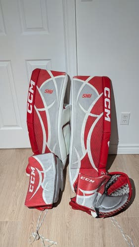 34" CCM Axis 2 Regular Goalie Full Set Pro Stock (Used)