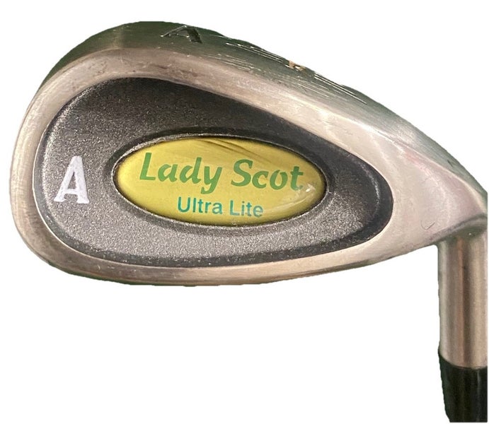 Lady Scot Ultra Lite A Gap Wedge 52* RH Ladies Graphite 35.5" New Velvet Grip