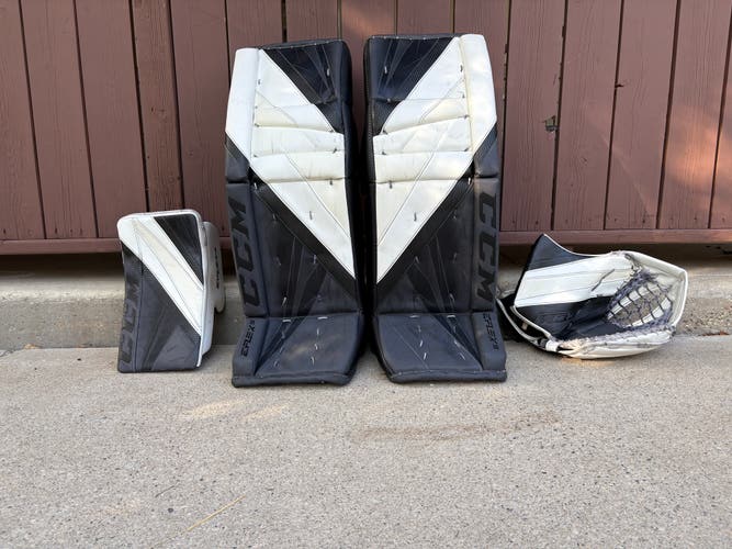 34”+2  2021 CCM Eflex 5 Custom Goalie Full Set Pro Stock (Used)