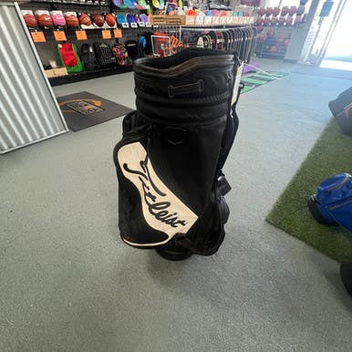 Used Titleist STAFF BAG Mens Stand Bag Black 11307-S000258728