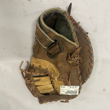 Used Mizuno FRANCHISE LH Throw Fastpitch Gloves Brown 12 1/2" 11307-S000257392