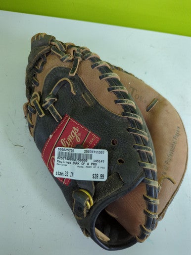 Used Rawlings MARK OF A PRO BB/SB Catchers RH Throw None 33" 11307-S000257363