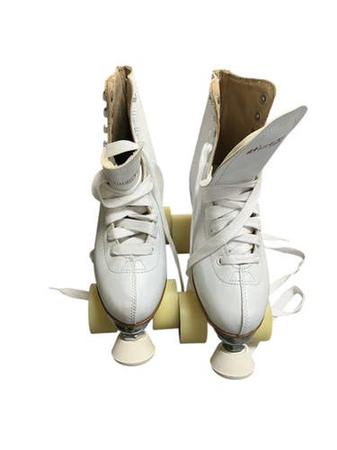 Used Chicago SKATES Senior Roller Quad Skates White Senior 6.5 11307-S000260812