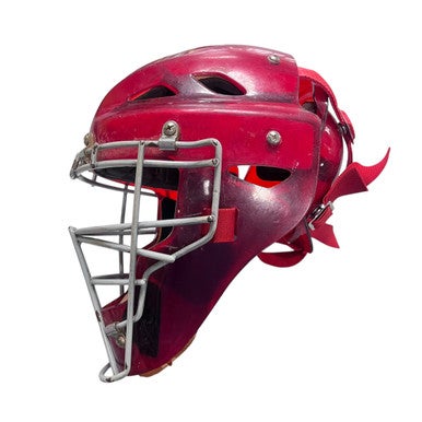 Used Easton STEALTH Catchers Helmet w/Mask Red SM 11307-S000260773