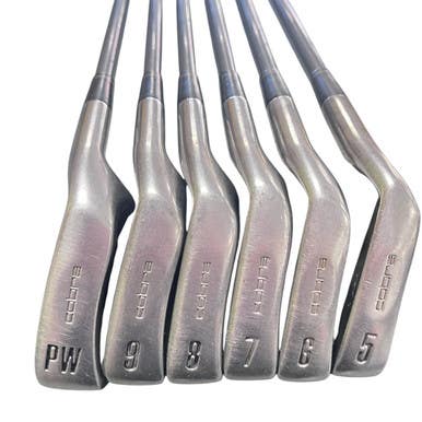 Used Cobra OVERSIZE Mens Iron Set RH 5I-PW 11307-S000260609