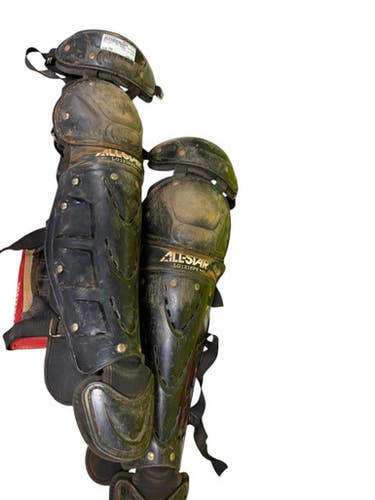 Used All-Star LEG GUARD Catchers Leg Guards None Youth 11307-S000260554