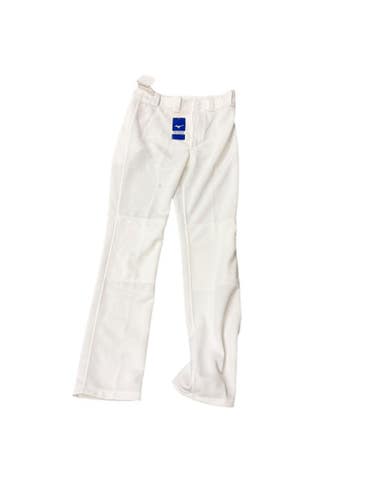 Used Mizuno BASEBALL PANTS BB/SB Pant Mens White XL Tall 11307-S000260540