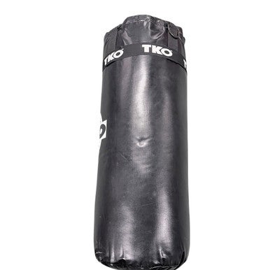 Used TKO BAG Boxing Heavy Bag Black 50 lb 11307-S000260403