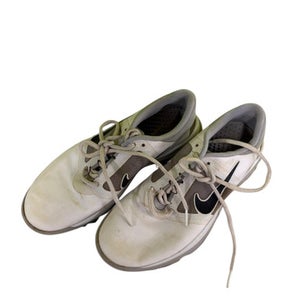 Used Nike Mens Golf Shoes White Senior 8.5 11307-S000260390