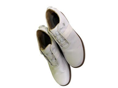 Used Foot Joy Mens Golf Shoes White Senior 8 11307-S000260386