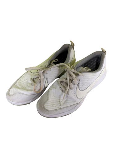 Used Nike Mens Golf Shoes White Senior 7.5 11307-S000260388