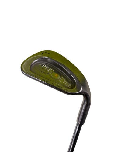 Used Ping EYE 2 YELLOW DOT Golf Wedge Mens RH Lob Wedge 11307-S000260294