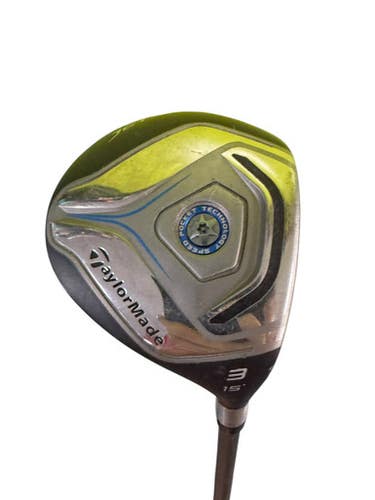 Used Taylormade JETSPEED Mens Fairway Wood RH 3 Wood 11307-S000260243