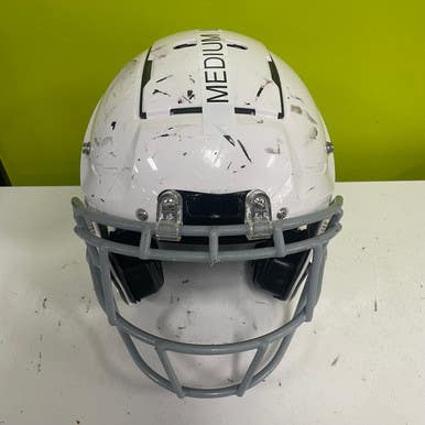 Used Schutt F7 YOUTH FB Helmet White MD 11307-S000259111