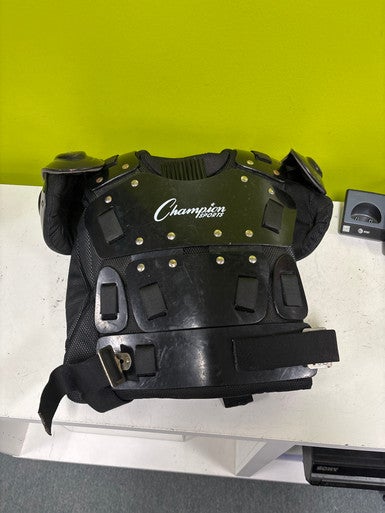 Used Champion Sports UMPIRE Catchers Chest Protector Black Adult 11307-S000259036