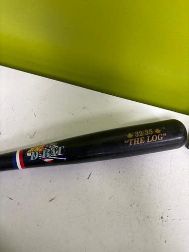 Used D-BAT THE LOG BB/SB Wood Bat 32" 11307-S000259037