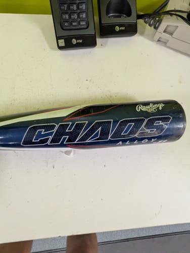Used Rawlings CHAOS BB/SB USA 2 5/8 Bat 30" 11307-S000259005