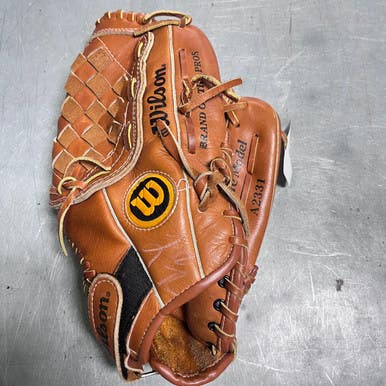 Used Wilson GEORGE BRETT BB/SB Glove RH Throw Brown 12 1/2" 11307-S000258328