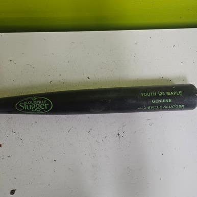 Used Louisville Slugger YOUTH 125 MAPLE BB/SB Wood Bat 31" 11307-S000257940
