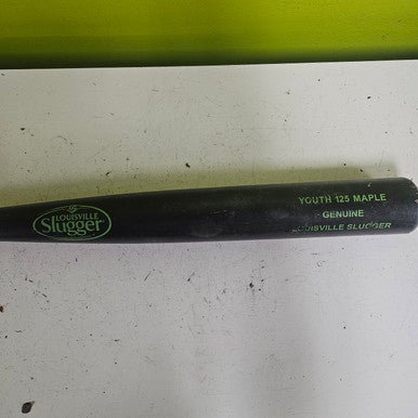 Used Louisville Slugger YOUTH 125 MAPLE BB/SB Wood Bat 31" 11307-S000257940