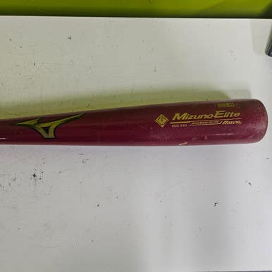 Used Mizuno ELITE BB/SB Wood Bat 31" 11307-S000257817
