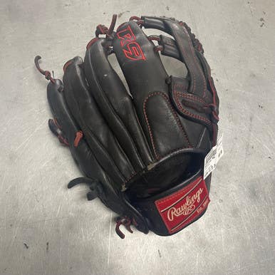 Used Rawlings R9 BB/SB Glove RH Throw Black 11 1/2" 11307-S000259161