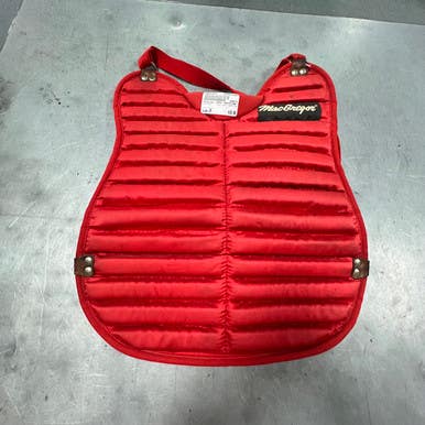 Used MacGregor CHEST PROTECTOR Catchers Chest Protector Black Junior 11307-S000259571