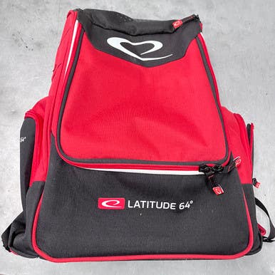 Used Latitude 64 Disc Golf Backpack Red 11307-S000259412