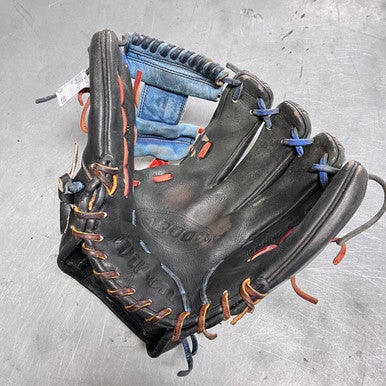 Used Wilson A 2000 BB/SB Glove RH Throw Black 11 3/4" 11307-S000259673