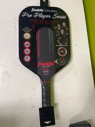 Used Franklin PRO PLAYER SERIES Pickleball Racquet Black 11307-S000259666