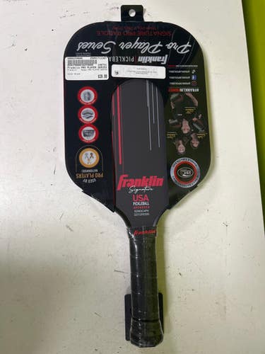 Used Franklin PRO PLAYER SERIES Pickleball Racquet Black 11307-S000259667