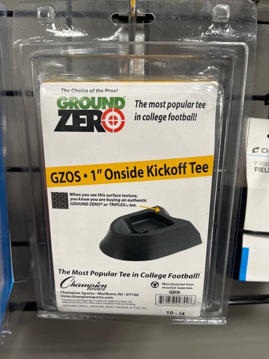 New Ground Zero kicking tee 11307-CHSGZOS