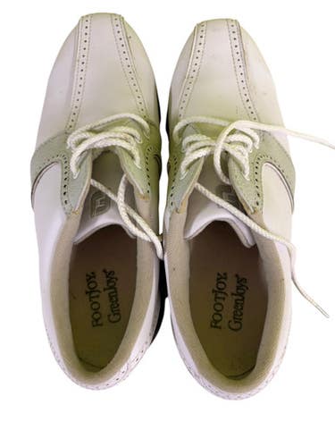 Used Foot Joy Mens Golf Shoes White Senior 8.5 11307-S000259999