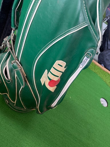 Used 7UP Mens Cart Bag Green 11307-S000258636