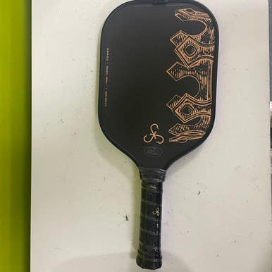 Used TRIPLE J Pickleball Racquet White 11307-S000258524