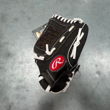 Used Rawlings HIGHLIGHT BB/SB Glove RH Throw Black 12" 11307-S000258436