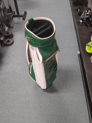 Used MIAMI LEATHER BAG Mens Cart Bag White 11307-S000256594