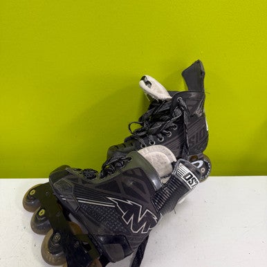 Used Mission INHALER DS7 INLINE Junior Hockey Skate Junior 01 11307-S000256531