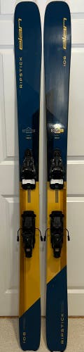 Men's 2022 Alpine Touring 180 cm Elan Ripstick 106 Skis With Atomic Shift Bindings ((Used)