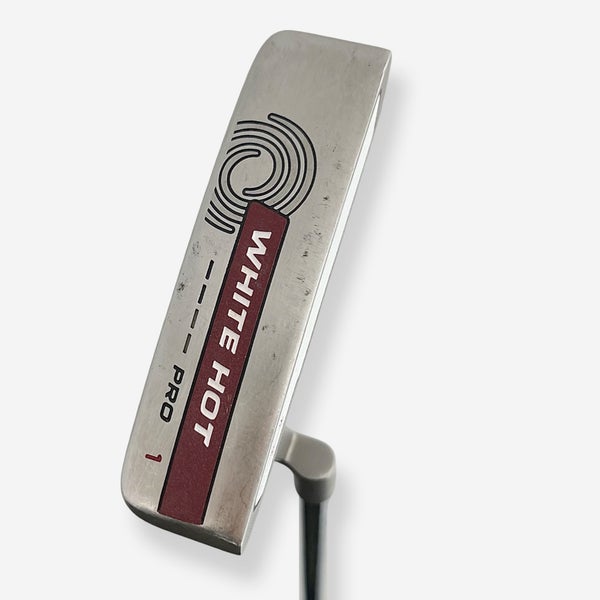 Odyssey White Hot Pro 1 Putter Right Handed Steel Shaft 34.5” W/ Headcover