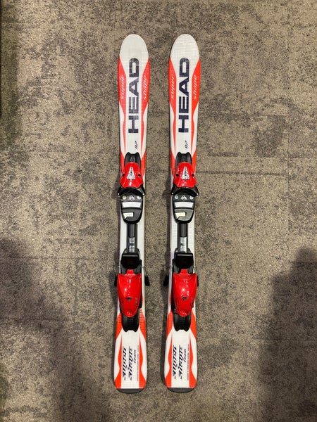 HEAD SuperShape Team 97cm Skis + Head LR4.5 Bindings